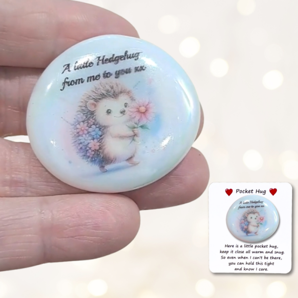 Hedgehog Pocket Hug Pebbles