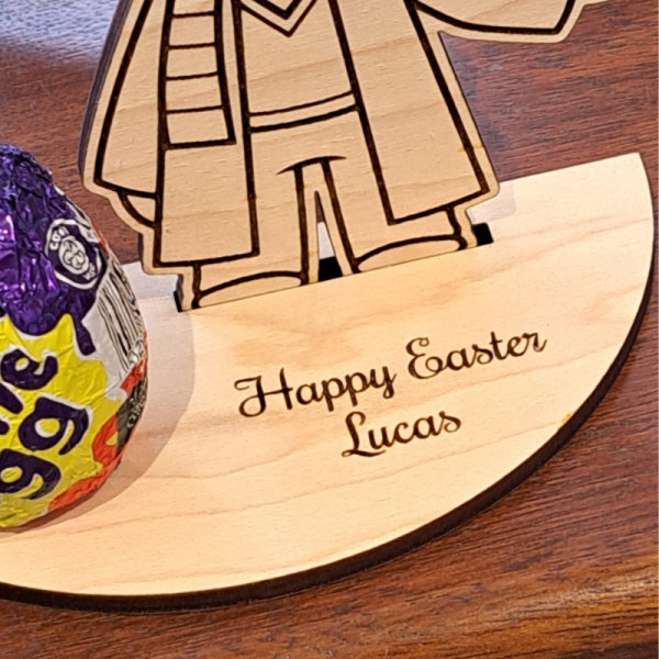 Personalised Harry Potter Creme Egg Holder, Personalised Harry Potter Easter Egg Holders, Harry Potter Kinder Egg Holder - Image 3
