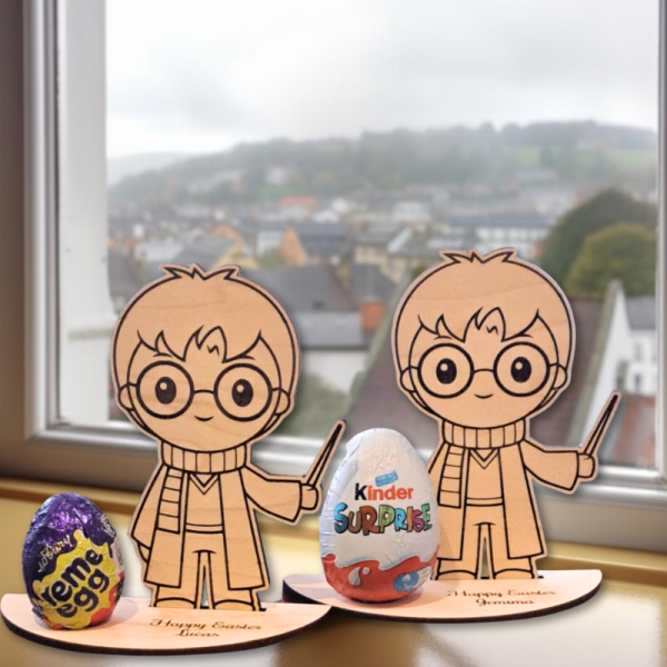 Personalised Harry Potter Creme Egg Holder, Personalised Harry Potter Easter Egg Holders, Harry Potter Kinder Egg Holder - Image 6