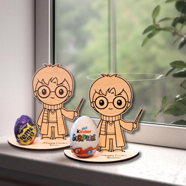 Personalised Harry Potter Creme Egg Holder, Personalised Harry Potter Easter Egg Holders, Harry Potter Kinder Egg Holder - Image 7