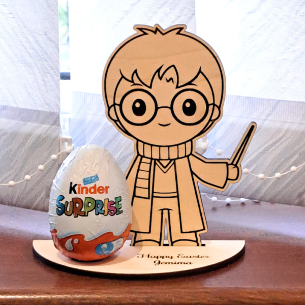 Personalised Harry Potter Creme Egg Holder, Personalised Harry Potter Easter Egg Holders, Harry Potter Kinder Egg Holder - Image 4