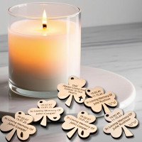 Irish Shamrock Funeral Tokens