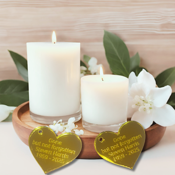 Personalised Funeral Favours Memorial Tributes Remembrance In Loving Memory Tokens, Memory Keepsake Pocket Hug - Image 5