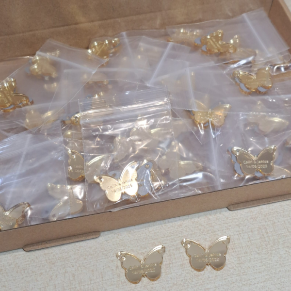 Butterfly Wedding Table Decorations, Personalised Butterfly Wedding Table Decor, Party Favours, Anniversary Favours - Image 8