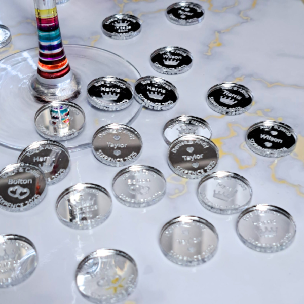 Personalised Lucky Sixpence Coins