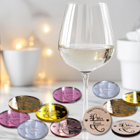 Personalised Wedding Drinks Tokens