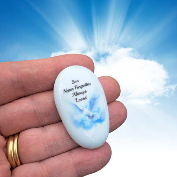 Son Dove Pocket Hug Pebble