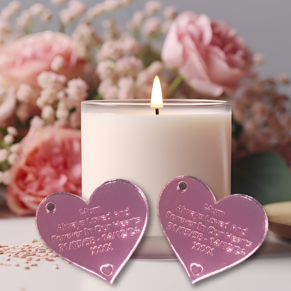 Personalised Funeral Favours Memorial Tributes Remembrance In Loving Memory Tokens, Memory Keepsake Pocket Hug - Image 3