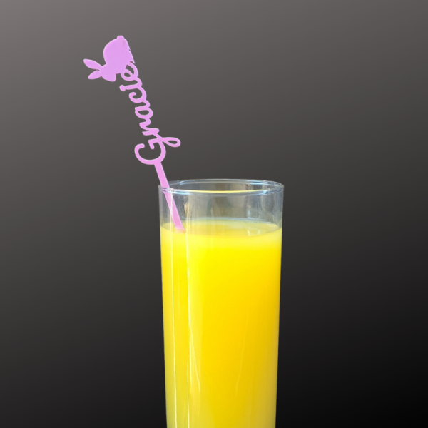 Personalised Easter Bunny Drinks Stirrers, Cocktail Party Stirrers, Birthday Drinks Stirrers, Wedding Drink Stirrers, Hen Party Drinks Stirrers - Image 11