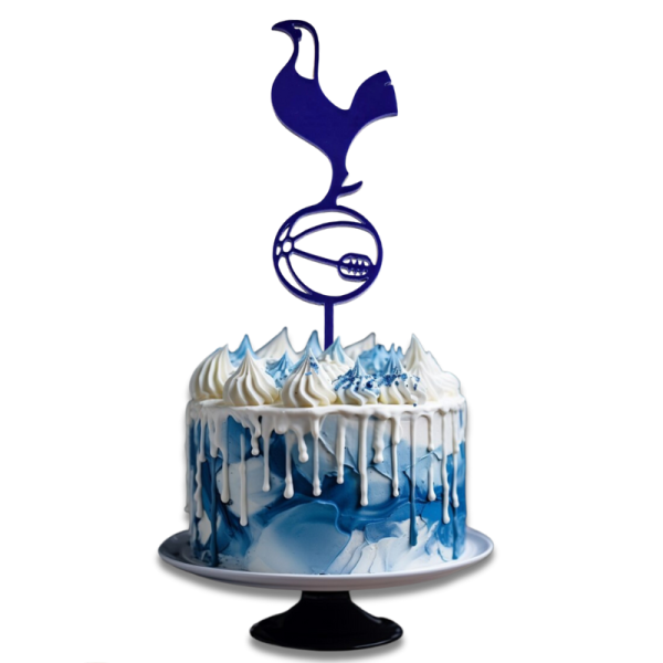 Tottenham Hotspur Cake Topper, Tottenham Birthday Cake Toppers, Tottenham Football Cake Decorations - Image 2