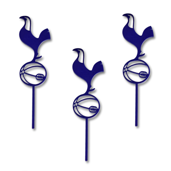 Tottenham Hotspur Cake Topper, Tottenham Birthday Cake Toppers, Tottenham Football Cake Decorations - Image 3