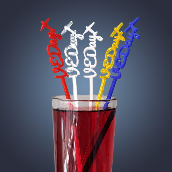 VE Day Drinks Stirrers, VE Day Party Supplies, VE Day Celebration Drink Stirrers - Image 2