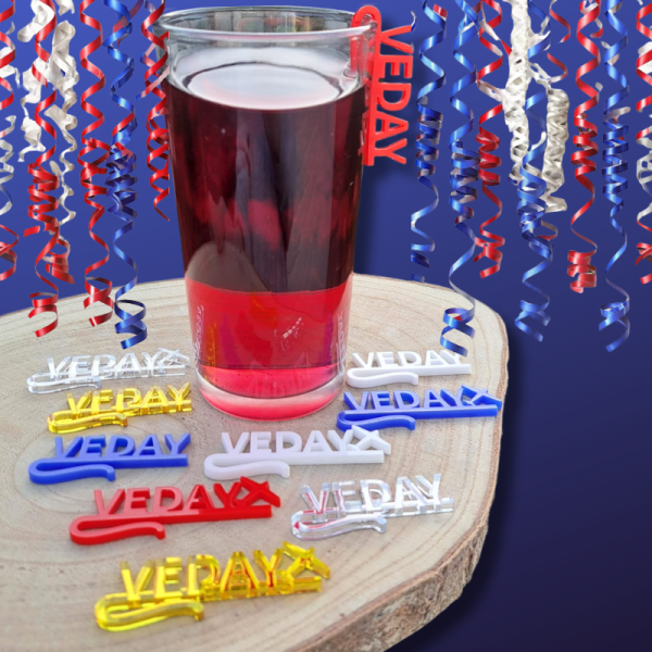 VE Day Drinks Tags