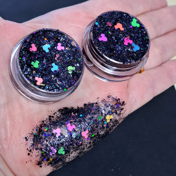 Mickey Mouse Festival Face And Body Glitter Gel