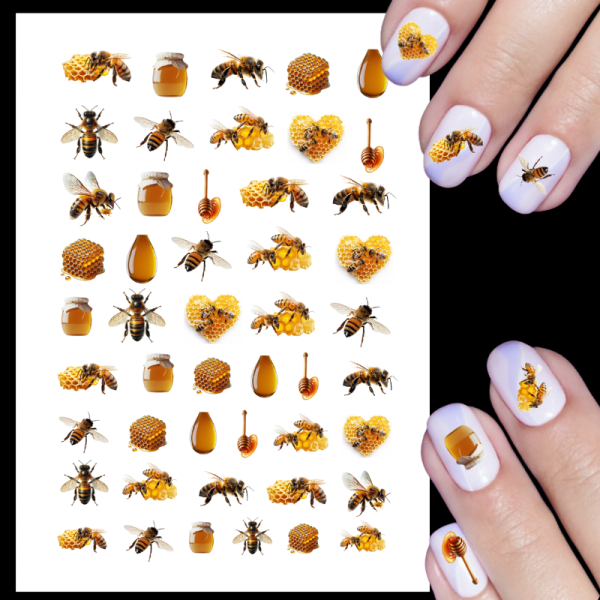 Honey Bee Water Decals