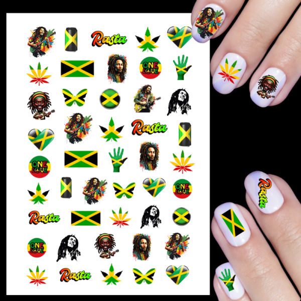 Bob Marley Water Decals