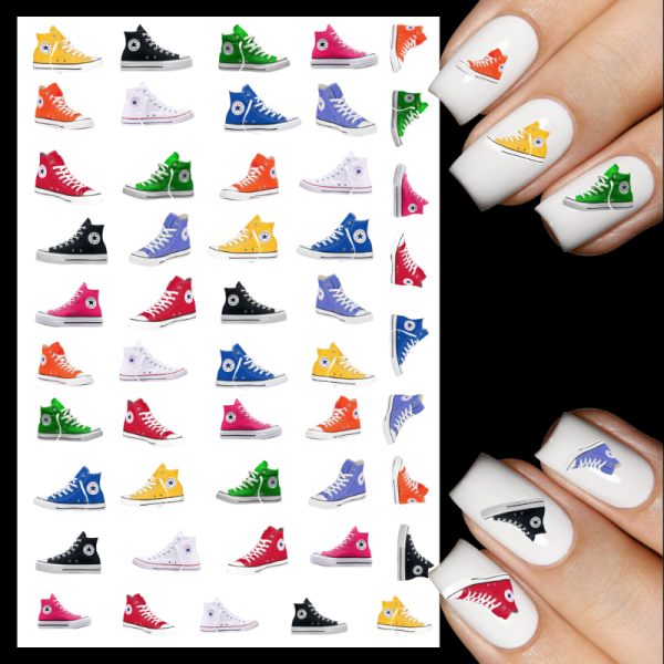 Converse Trainers Water Decals