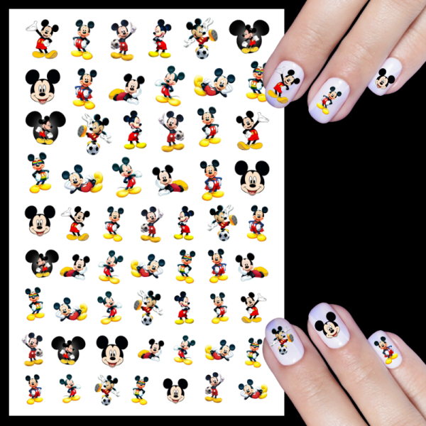 Disney Mickey Mouse Nail Art Water Decals