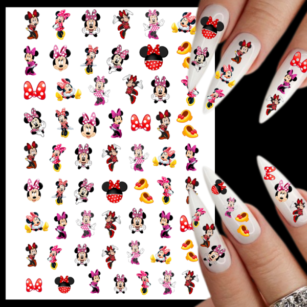 Disney Minnie Mouse Nail Art Water Decals