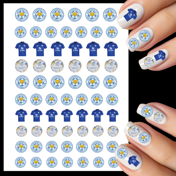Leicester City football decals