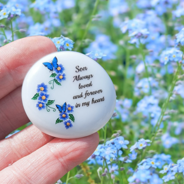 Son Bereavement Pocket Hug Pebble
