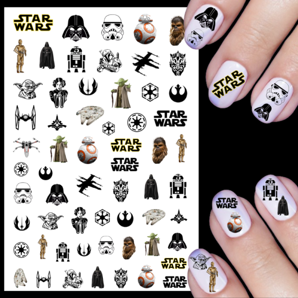 Star Wars Nail Art Water Decals