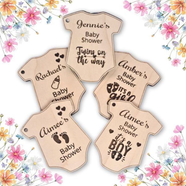 Personalised Baby Shower Favours, Baby Shower Gifts, Baby Shower Party Favours - Image 7