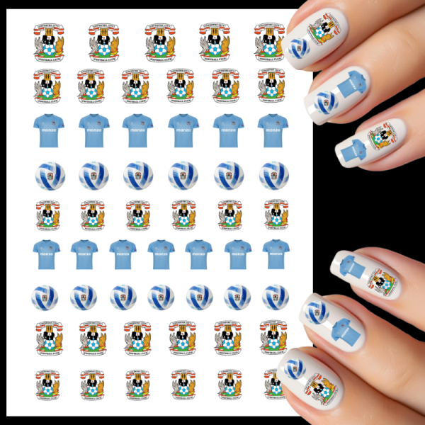 Coventry City water decals