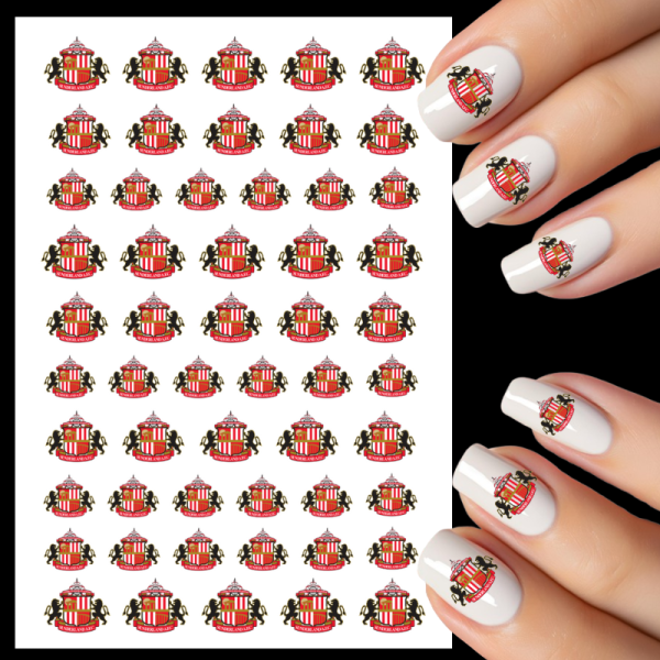 Sunderland badge water decals