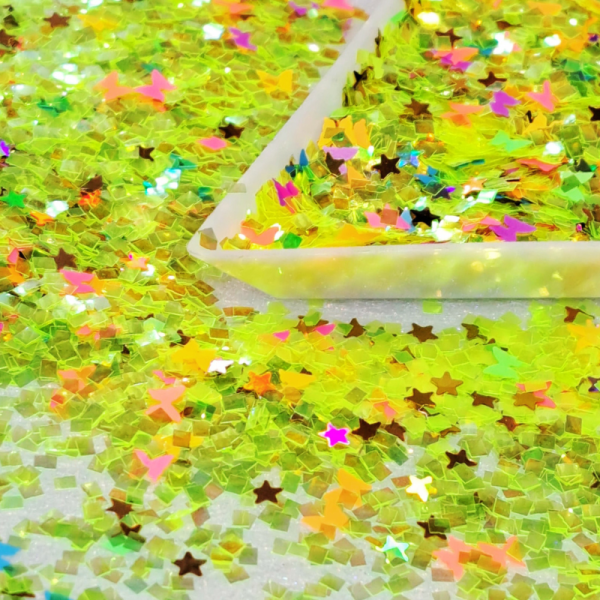 Sunkissed Yellow Glitter Mix