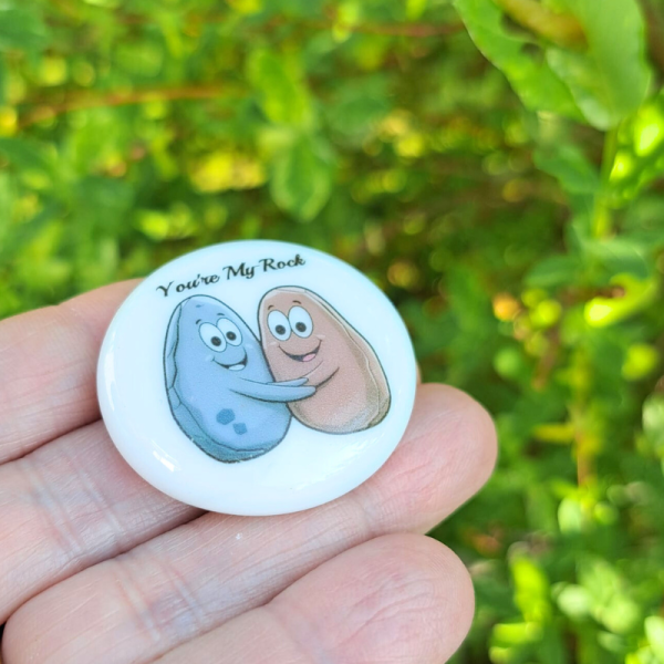 You're My Rock Positivity Pocket Hug Pebble Keepsake Gifts, Thank you Pocket Hugs, Best Friend Gifts - Image 5
