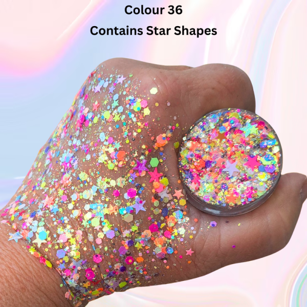 Glitter Gel Colour 36