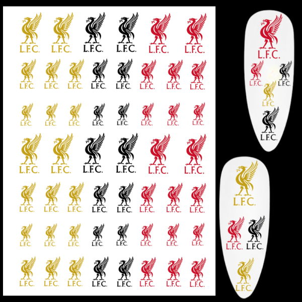 Liver Bird Liverpool Football Club water decals