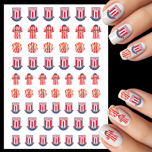 Stoke City Water Decals
