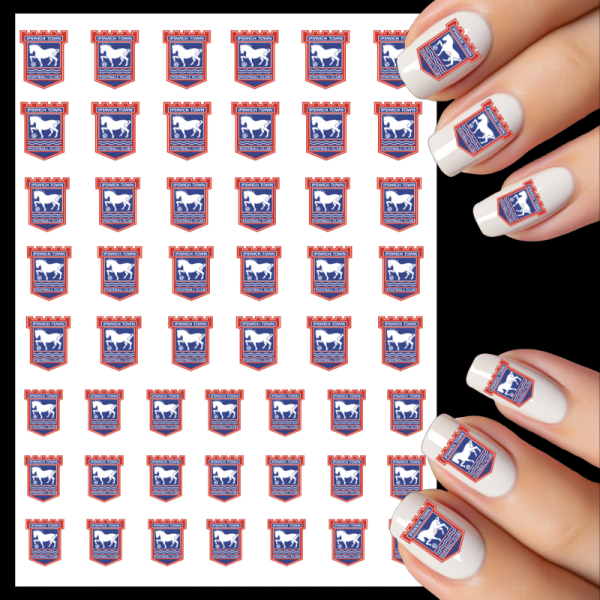 Ipswich Town football decals badge design