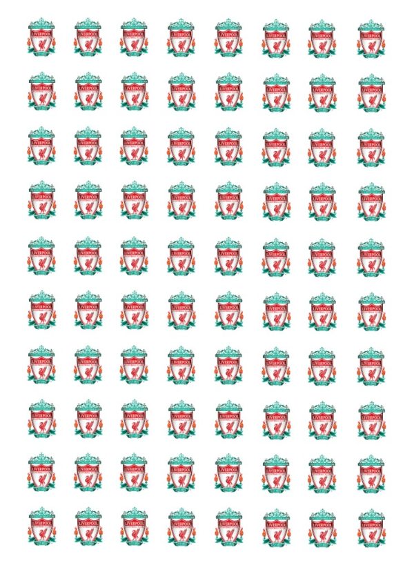 Liverpool Badge water decals