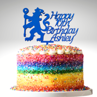 Chelsea cake topper
