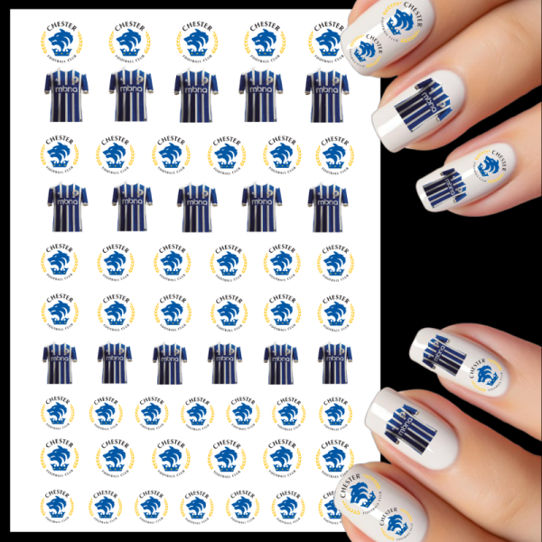 Chester Football Club Water Decals
