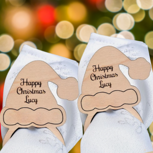 Santa Hat Napkin Holders