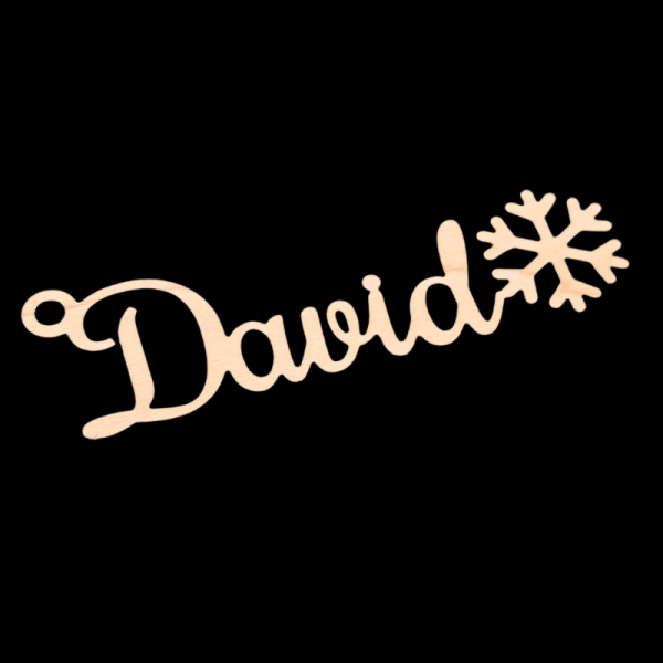 Personalised Xmas Gift Tags, Mirror Acrylic Snowflake Xmas Gift Tag Names, Personalised Christmas Present Gift Tags - Image 5
