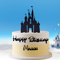 Disney Castle Cake Topper