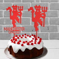 Manchester United Cake Topper