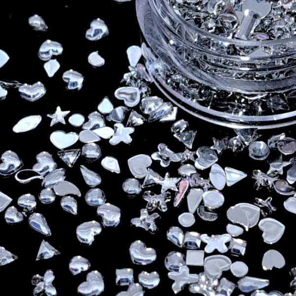 Clear Acrylic Jewel Gems Nail Art Jewel Gems Craft Jewel Gems Festival Jewel Gems - Image 2