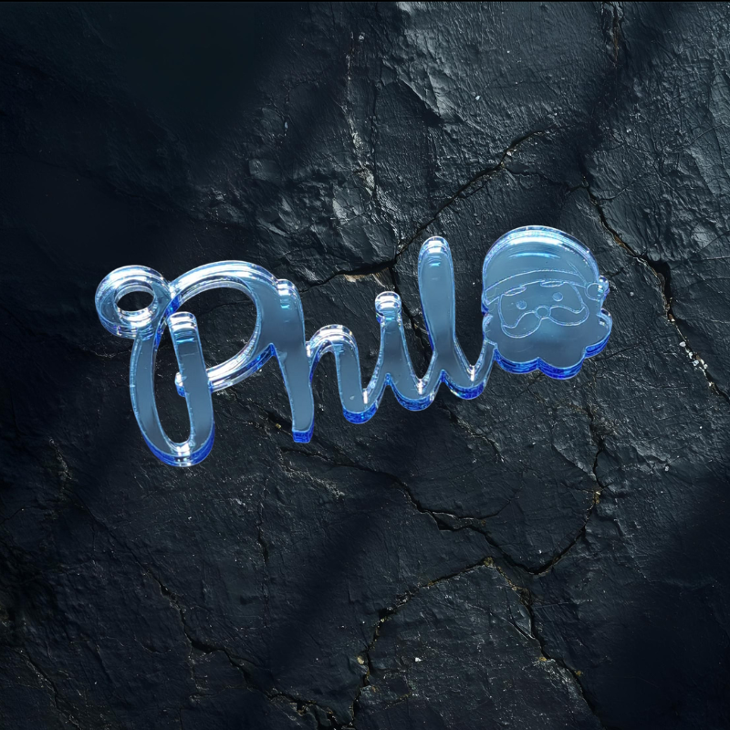 Personalised Xmas Gift Tags, Santa Claus Present Name Tags, Christmas Gift Tags, Kids Xmas Present Gift Tags - Image 2