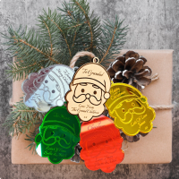 Santa Claus personalised gift tags