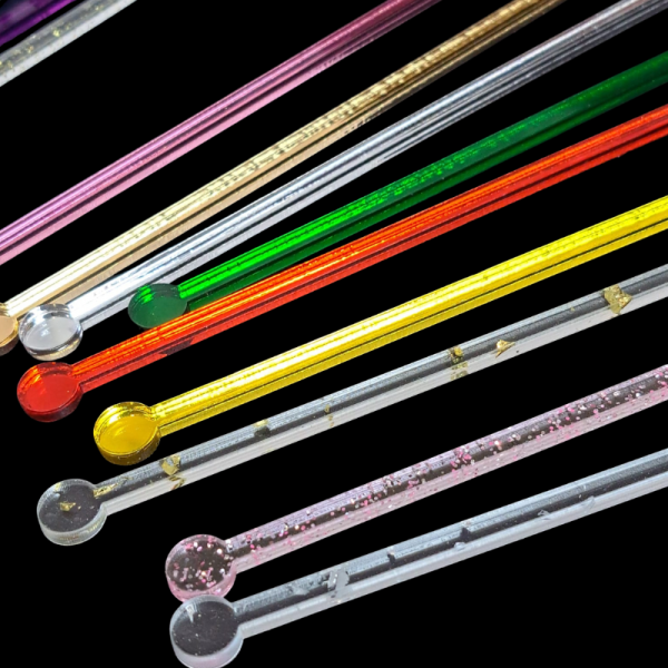 Personalised Xmas Drink Stirrers Xmas Snowflake Drinks Stirrers Festive Swizzle Sticks - Image 5