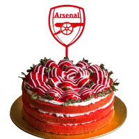 Arsenal Cake Topper