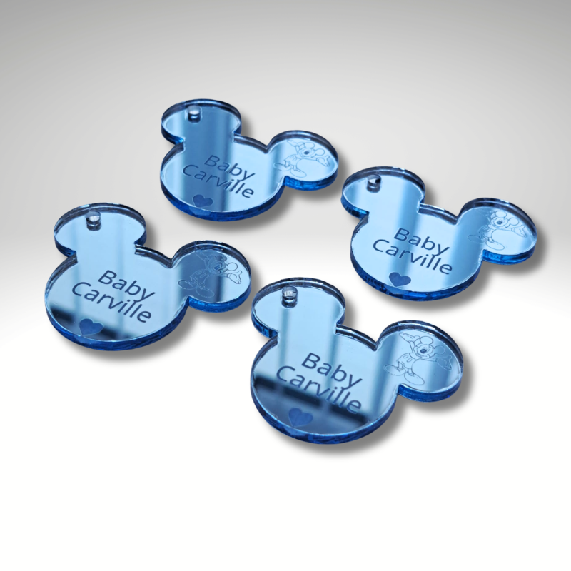 Disney Wedding Favours Personalised Disney Wedding Table Decorations Mickey Mouse Wedding Decororations - Image 2