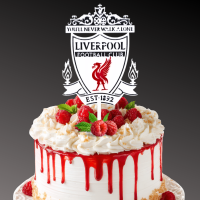 You'll Never walk alone Cake topper white