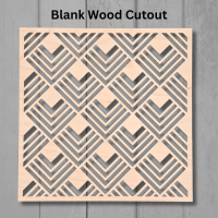 Abstract Pattern Resin Art Templates Abstract Wood Cut Outs Frames Modern Wall Art Craft Blanks Design 5